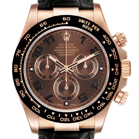 rolex daytona rose gold men